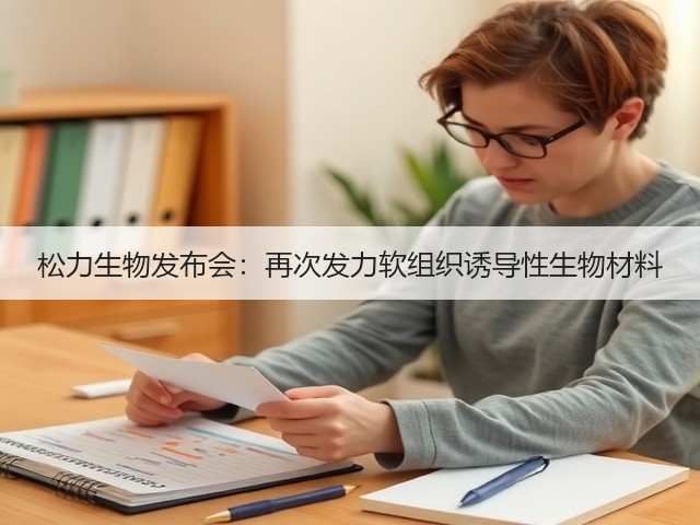松力生物发布会:再次发力软组织诱导性生物材料(图2) 松力生物发布会:再次发力软组织诱导性生物材料(图2)