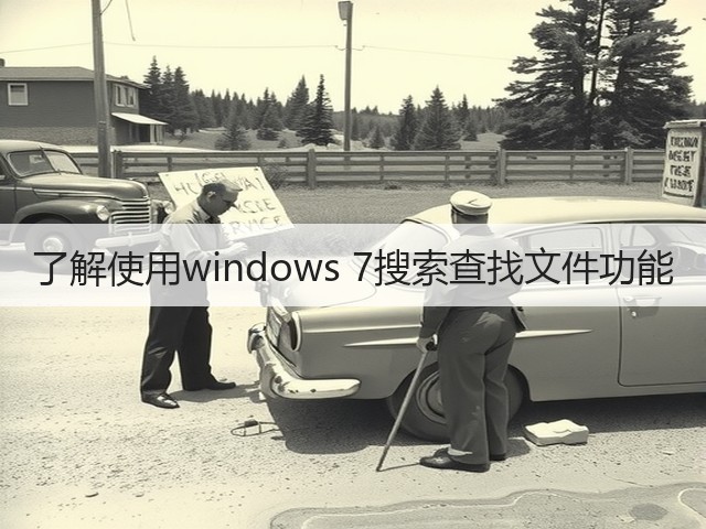 了解使用windows 7搜索查找文件功能(图2) 了解使用windows 7搜索查找文件功能(图2)