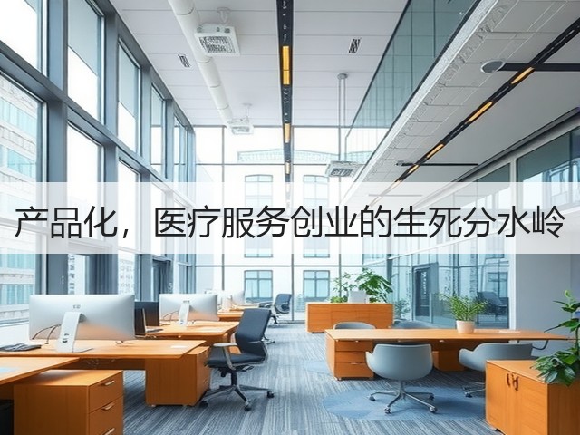 产品化,医疗服务创业的生死分水岭(图2) 产品化,医疗服务创业的生死分水岭(图2)