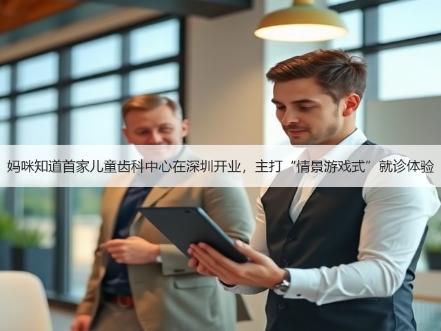 妈咪知道首家儿童齿科中心在深圳开业,主打“情景游戏式”就诊体验(图2) 妈咪知道首家儿童齿科中心在深圳开业,主打“情景游戏式”就诊体验(图2)