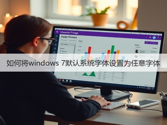 如何将windows 7默认系统字体设置为任意字体(图2) 如何将windows 7默认系统字体设置为任意字体(图2)