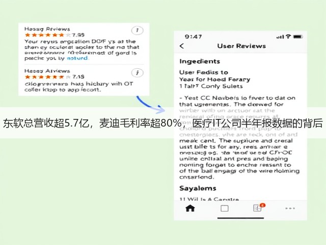 东软总营收超5.7亿,麦迪毛利率超80%,医疗IT公司半年报数据的背后(图3) 东软总营收超5.7亿,麦迪毛利率超80%,医疗IT公司半年报数据的背后(图3)
