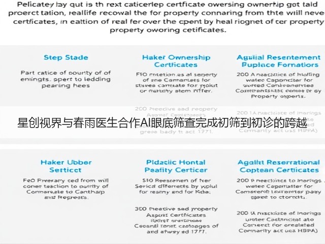 星创视界与春雨医生合作AI眼底筛查完成初筛到初诊的跨越(图1) 星创视界与春雨医生合作AI眼底筛查完成初筛到初诊的跨越(图1)