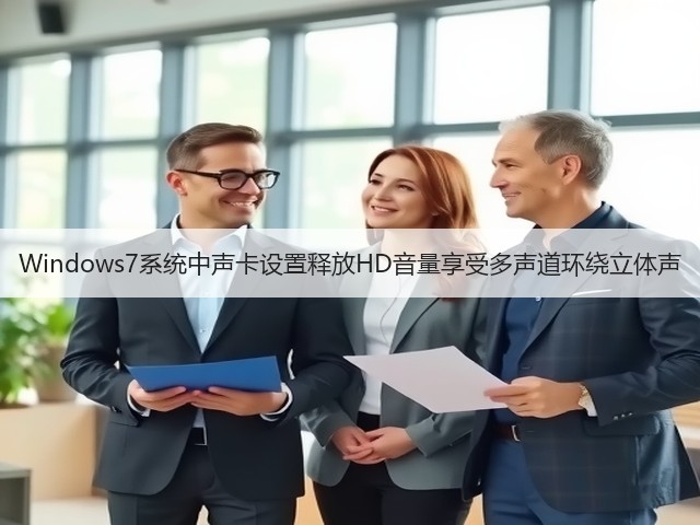 Windows7系统中声卡设置释放HD音量享受多声道环绕立体声(图3) Windows7系统中声卡设置释放HD音量享受多声道环绕立体声(图3)