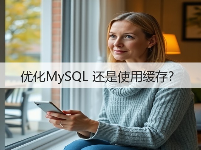 优化MySQL 还是使用缓存？(图1)