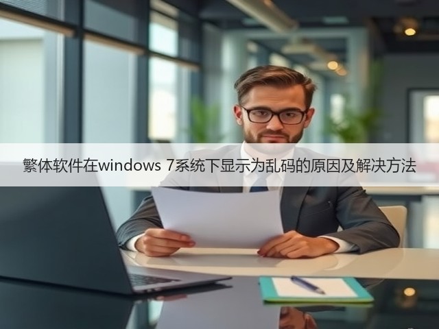 繁体软件在windows 7系统下显示为乱码的原因及解决方法(图2) 繁体软件在windows 7系统下显示为乱码的原因及解决方法(图2)