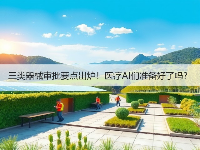 三类器械审批要点出炉!医疗AI们准备好了吗?(图1) 三类器械审批要点出炉!医疗AI们准备好了吗?(图1)