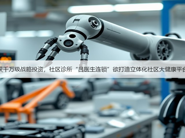 获千万级战略投资,社区诊所“吕医生连锁”欲打造立体化社区大健康平台(图2) 获千万级战略投资,社区诊所“吕医生连锁”欲打造立体化社区大健康平台(图2)