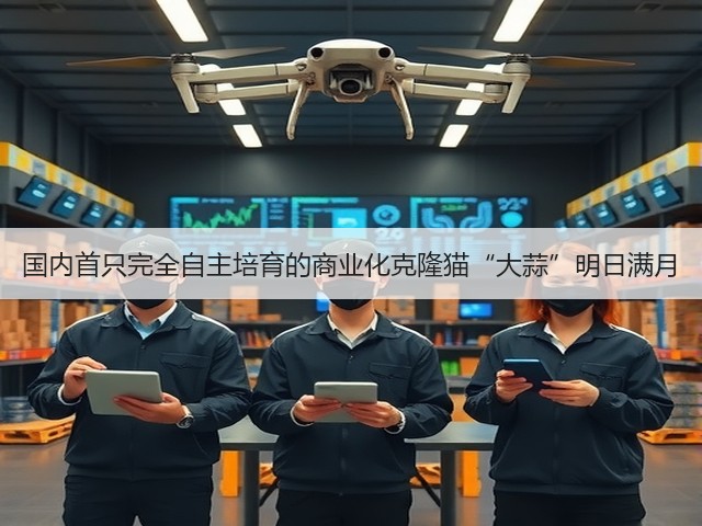 国内首只完全自主培育的商业化克隆猫“大蒜”明日满月(图3) 国内首只完全自主培育的商业化克隆猫“大蒜”明日满月(图3)