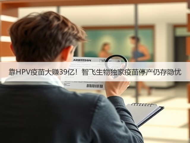 靠HPV疫苗大赚39亿!智飞生物独家疫苗停产仍存隐忧(图2) 靠HPV疫苗大赚39亿!智飞生物独家疫苗停产仍存隐忧(图2)
