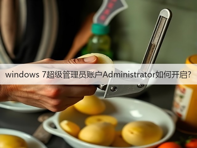 windows 7超级管理员账户Administrator如何开启?(图2) windows 7超级管理员账户Administrator如何开启?(图2)
