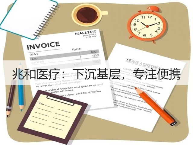 兆和医疗:下沉基层,专注便携(图1) 兆和医疗:下沉基层,专注便携(图1)