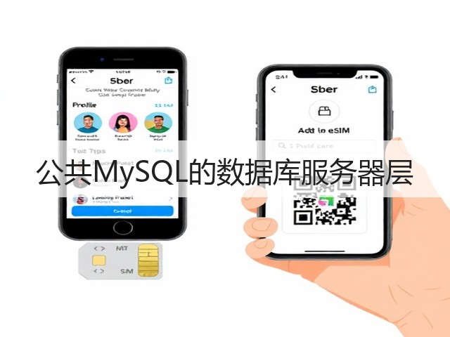 公共MySQL的数据库服务器层(图3) 公共MySQL的数据库服务器层(图3)