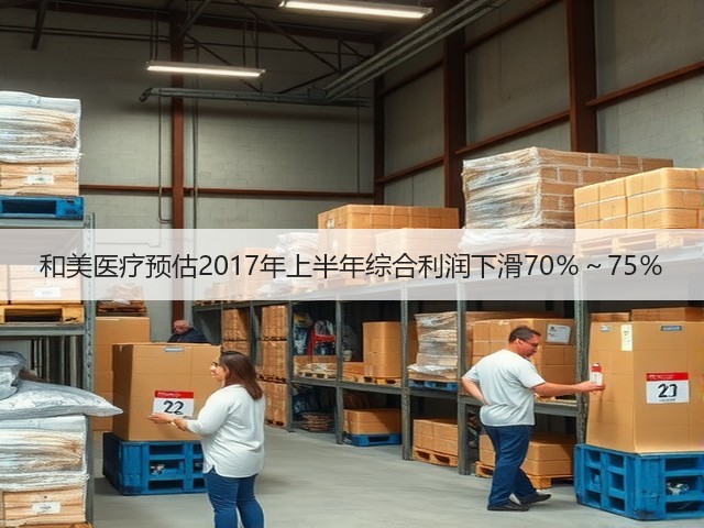 和美医疗预估2017年上半年综合利润下滑70％～75％(图3)