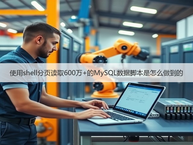 使用shell分页读取600万+的MySQL数据脚本是怎么做到的(图2) 使用shell分页读取600万+的MySQL数据脚本是怎么做到的(图2)