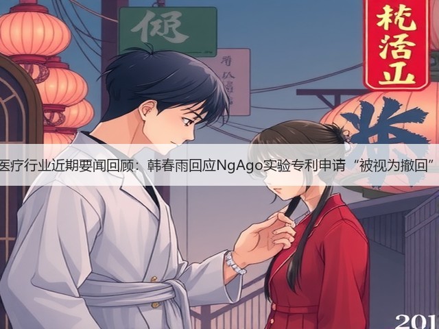医疗行业近期要闻回顾:韩春雨回应NgAgo实验专利申请“被视为撤回”(图1) 医疗行业近期要闻回顾:韩春雨回应NgAgo实验专利申请“被视为撤回”(图1)
