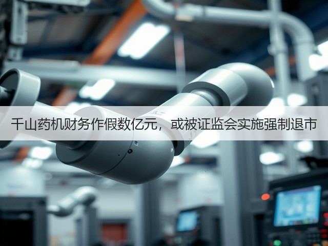 千山药机财务作假数亿元,或被证监会实施强制退市(图2) 千山药机财务作假数亿元,或被证监会实施强制退市(图2)