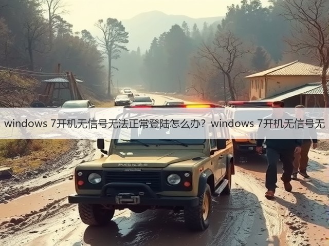 windows 7开机无信号无法正常登陆怎么办?windows 7开机无信号无(图3) windows 7开机无信号无法正常登陆怎么办?windows 7开机无信号无(图3)