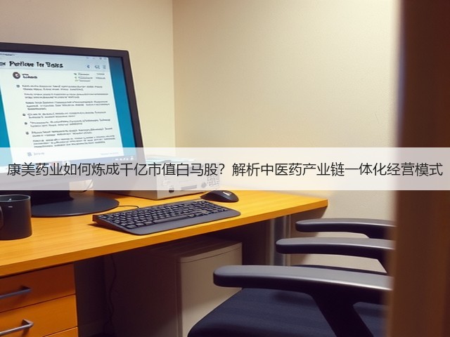 康美药业如何炼成千亿市值白马股?解析中医药产业链一体化经营模式(图1) 康美药业如何炼成千亿市值白马股?解析中医药产业链一体化经营模式(图1)