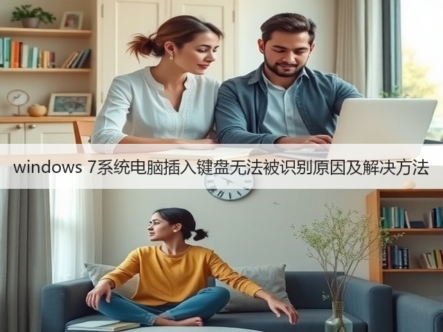 windows 7系统电脑插入键盘无法被识别原因及解决方法(图2)