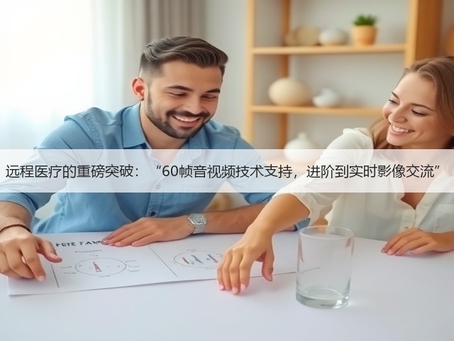 远程医疗的重磅突破:“60帧音视频技术支持,进阶到实时影像交流”(图3) 远程医疗的重磅突破:“60帧音视频技术支持,进阶到实时影像交流”(图3)