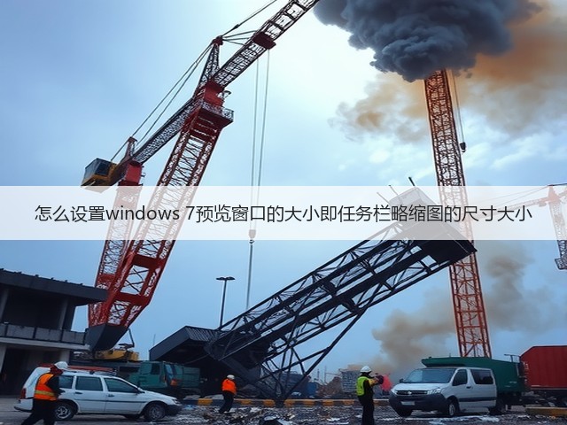 怎么设置windows 7预览窗口的大小即任务栏略缩图的尺寸大小(图3) 怎么设置windows 7预览窗口的大小即任务栏略缩图的尺寸大小(图3)