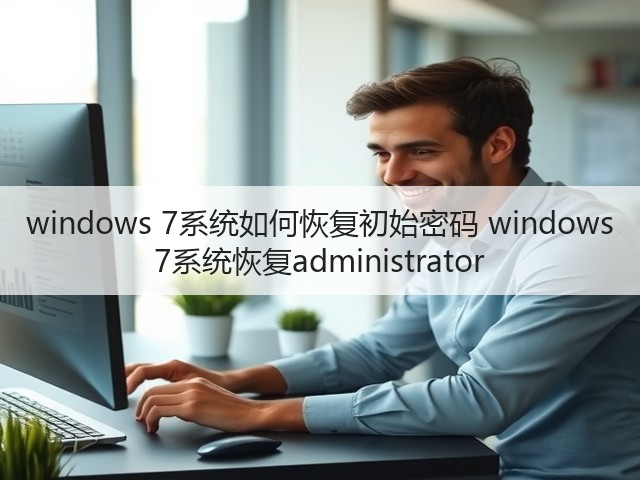 windows 7系统如何恢复初始密码 windows 7系统恢复administrator(图2) windows 7系统如何恢复初始密码 windows 7系统恢复administrator(图2)