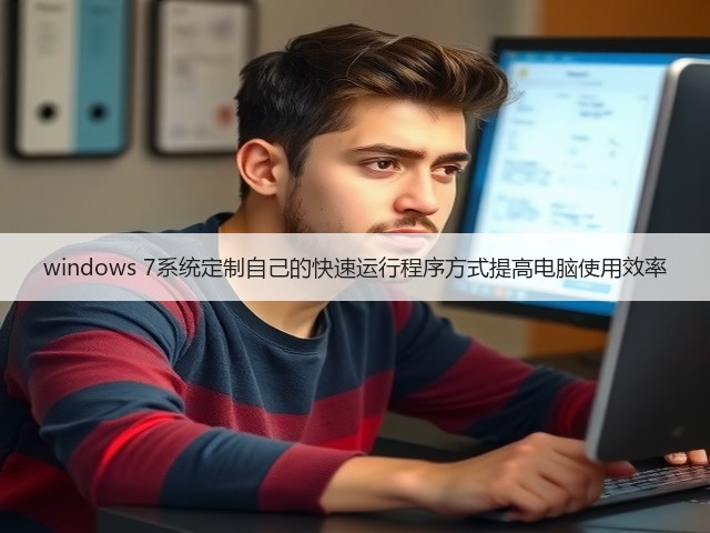 windows 7系统定制自己的快速运行程序方式提高电脑使用效率(图3) windows 7系统定制自己的快速运行程序方式提高电脑使用效率(图3)