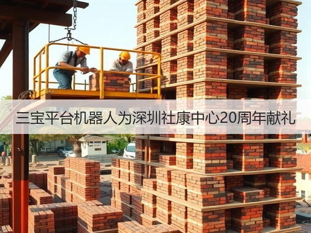 三宝平台机器人为深圳社康中心20周年献礼(图2)