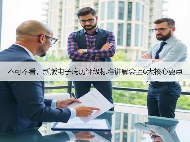 不可不看,新版电子病历评级标准讲解会上6大核心要点(图1) 不可不看,新版电子病历评级标准讲解会上6大核心要点(图1)