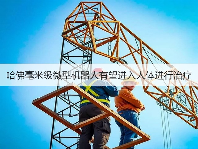哈佛毫米级微型机器人有望进入人体进行治疗(图1)