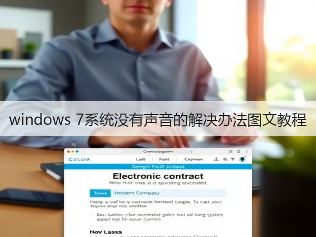 windows 7系统没有声音的解决办法图文教程(图3)