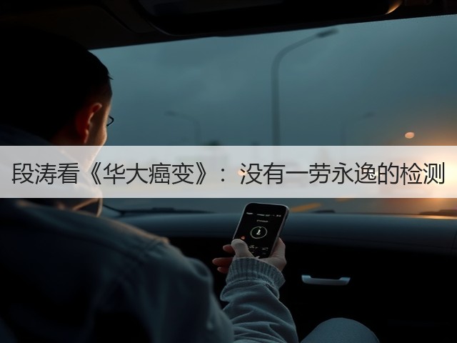 段涛看《华大癌变》:没有一劳永逸的检测(图2) 段涛看《华大癌变》:没有一劳永逸的检测(图2)
