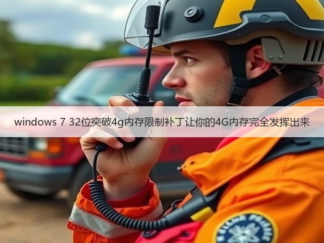 windows 7 32位突破4g内存限制补丁让你的4G内存完全发挥出来(图1) windows 7 32位突破4g内存限制补丁让你的4G内存完全发挥出来(图1)