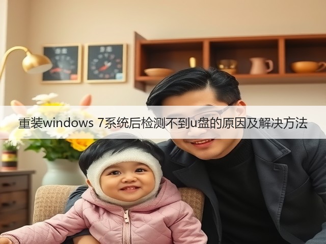 重装windows 7系统后检测不到u盘的原因及解决方法(图2)