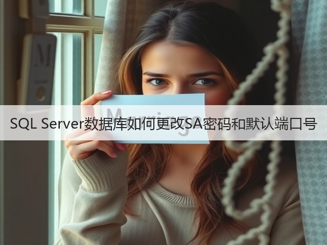 SQL Server数据库如何更改SA密码和默认端口号(图1) SQL Server数据库如何更改SA密码和默认端口号(图1)