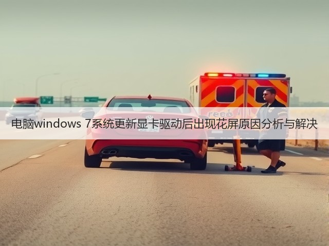 电脑windows 7系统更新显卡驱动后出现花屏原因分析与解决(图3) 电脑windows 7系统更新显卡驱动后出现花屏原因分析与解决(图3)