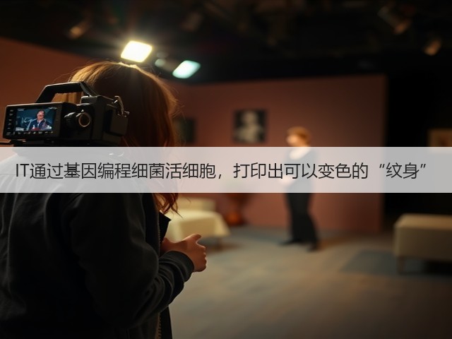 IT通过基因编程细菌活细胞,打印出可以变色的“纹身”(图2) IT通过基因编程细菌活细胞,打印出可以变色的“纹身”(图2)