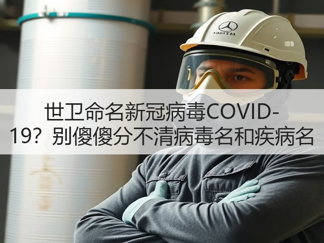 世卫命名新冠病毒COVID-19?别傻傻分不清病毒名和疾病名(图2) 世卫命名新冠病毒COVID-19?别傻傻分不清病毒名和疾病名(图2)