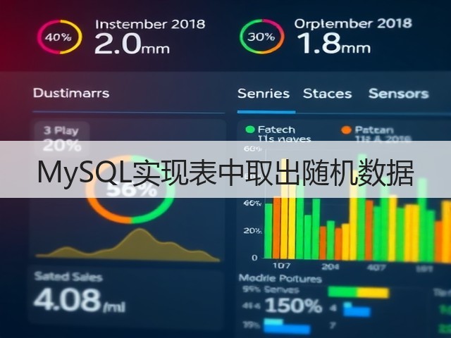MySQL实现表中取出随机数据(图2) MySQL实现表中取出随机数据(图2)