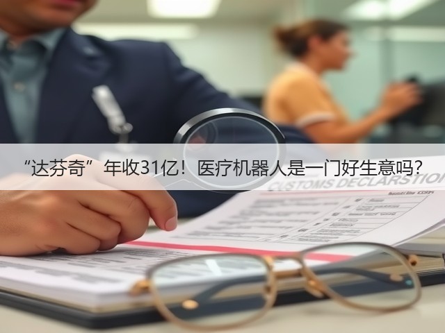 “达芬奇”年收31亿!医疗机器人是一门好生意吗?(图1) “达芬奇”年收31亿!医疗机器人是一门好生意吗?(图1)