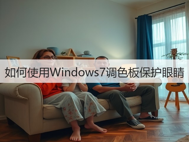 如何使用Windows7调色板保护眼睛(图2) 如何使用Windows7调色板保护眼睛(图2)