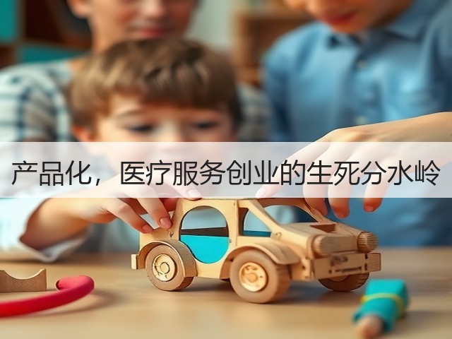 产品化,医疗服务创业的生死分水岭(图3) 产品化,医疗服务创业的生死分水岭(图3)