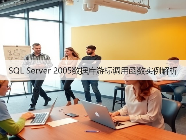 SQL Server 2005数据库游标调用函数实例解析(图2) SQL Server 2005数据库游标调用函数实例解析(图2)