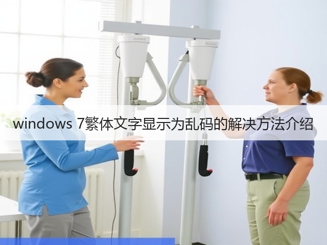 windows 7繁体文字显示为乱码的解决方法介绍(图1)