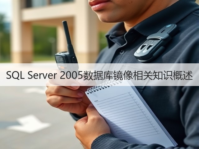 SQL Server 2005数据库镜像相关知识概述(图2) SQL Server 2005数据库镜像相关知识概述(图2)