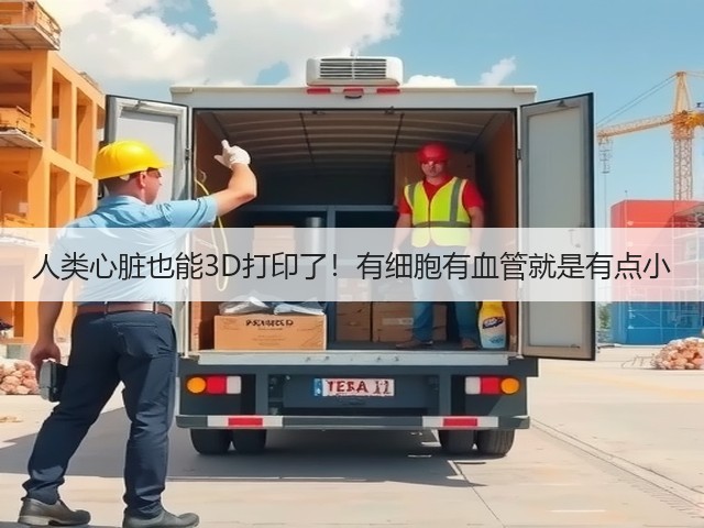 人类心脏也能3D打印了!有细胞有血管就是有点小(图3) 人类心脏也能3D打印了!有细胞有血管就是有点小(图3)