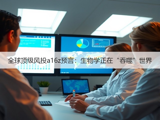 全球顶级风投a16z预言:生物学正在“吞噬”世界(图1) 全球顶级风投a16z预言:生物学正在“吞噬”世界(图1)