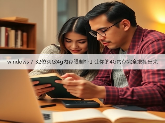 windows 7 32位突破4g内存限制补丁让你的4G内存完全发挥出来(图2) windows 7 32位突破4g内存限制补丁让你的4G内存完全发挥出来(图2)