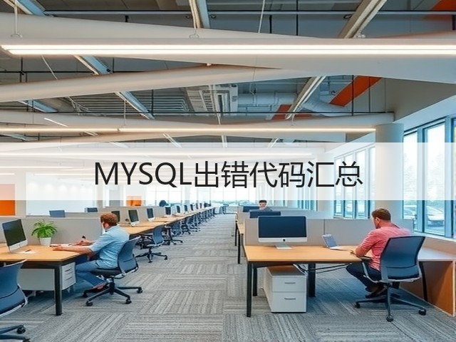 MYSQL出错代码汇总(图3) MYSQL出错代码汇总(图3)